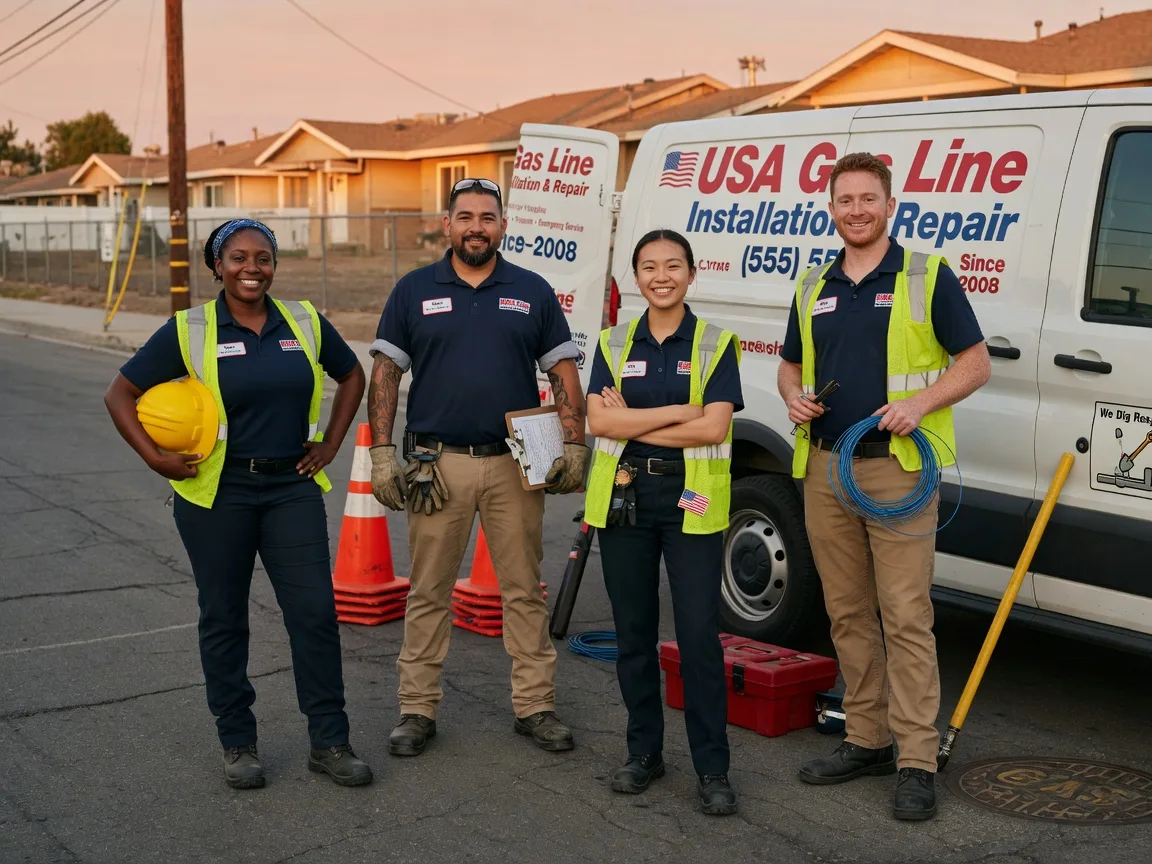 Gas Line Installation company in Milmine, IL